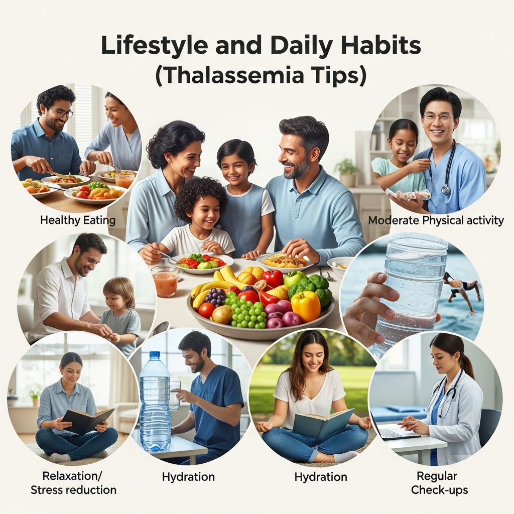 Lifestyle and Daily Habits (Thalassemia Tips)