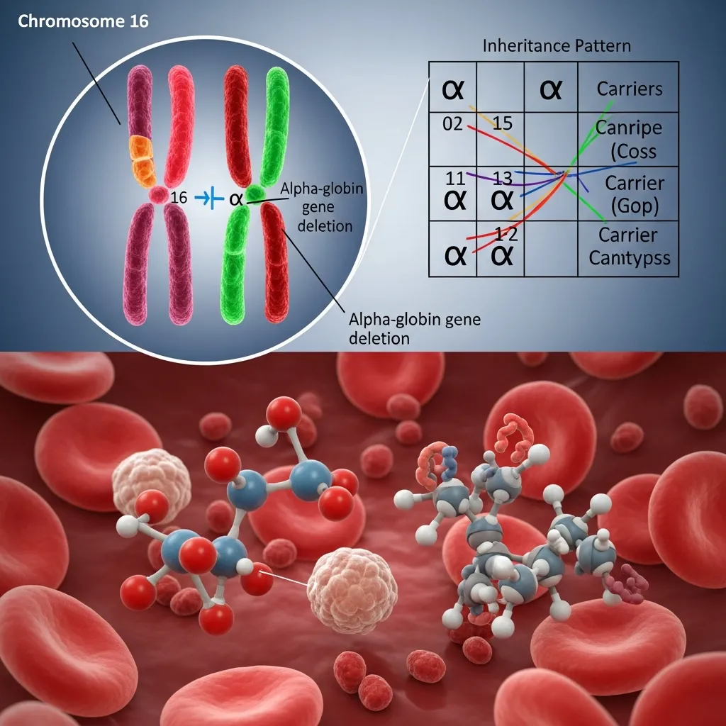 Alpha thalassemia genetics overview