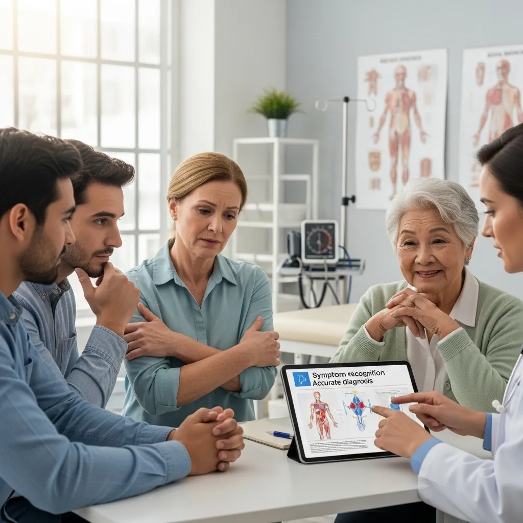 Symptoms and diagnosis of blood disorders