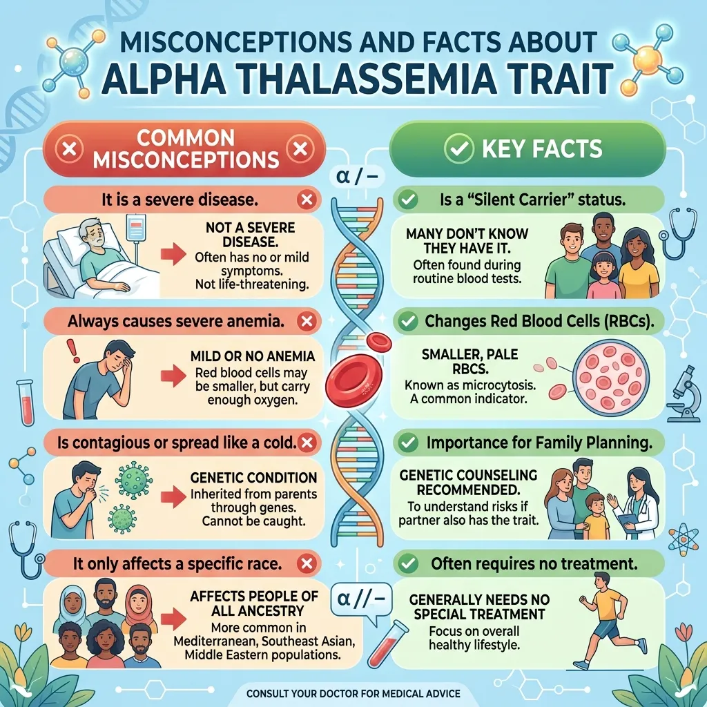Alpha thalassemia trait myths and facts