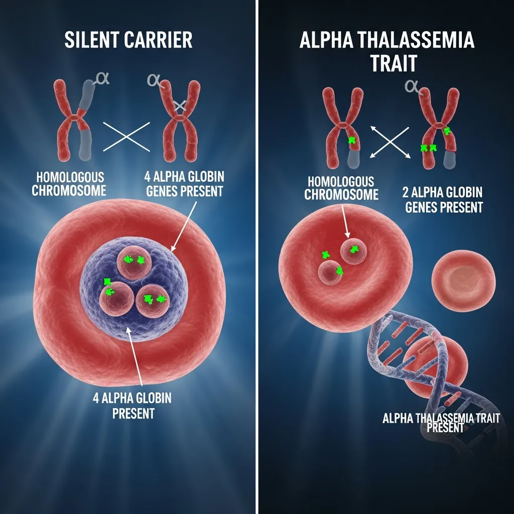 The Difference Between Silent Carrier and Alpha Thalassemia Trait
