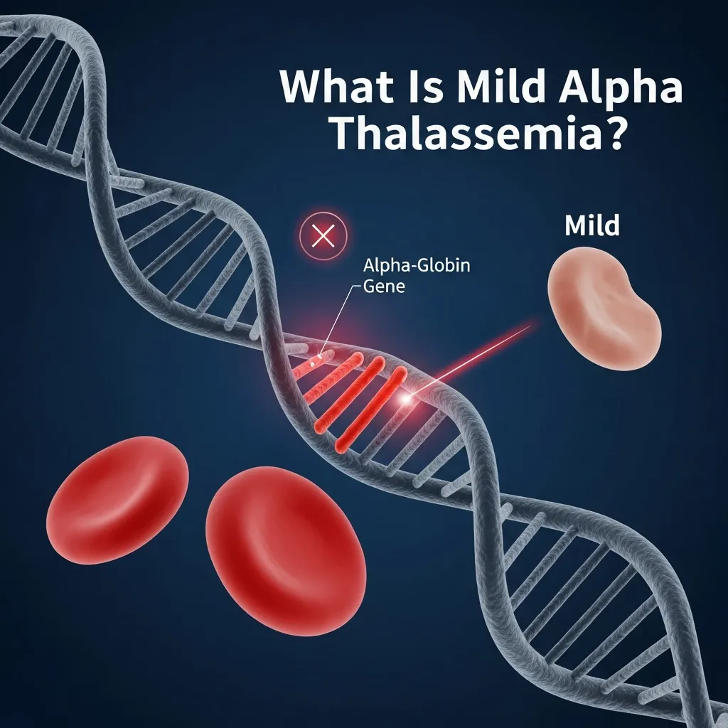 Mild alpha thalassemia overview